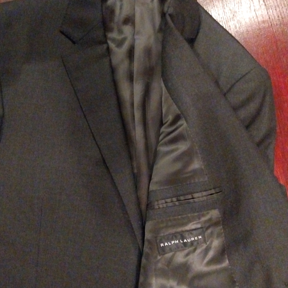 Charcoal RL Black Label Blazer